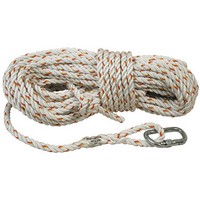 DBI/SALA AC230A1 DBI/SALA 5/8" X 100' Nylon Rope Lifeline With Carabiner